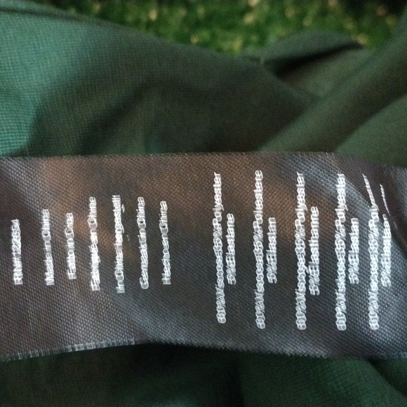 Voodoo Vixen Forest Green Long Sleeve Dress - Picture 5 of 5